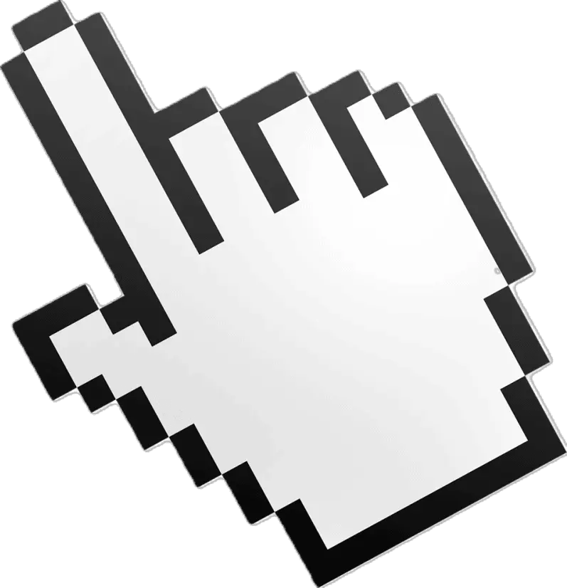 a cursor-looking image