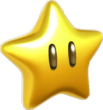 an image of a mario kart star